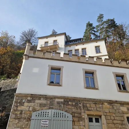 Villa Caggiati Bad Schandau Exterior foto